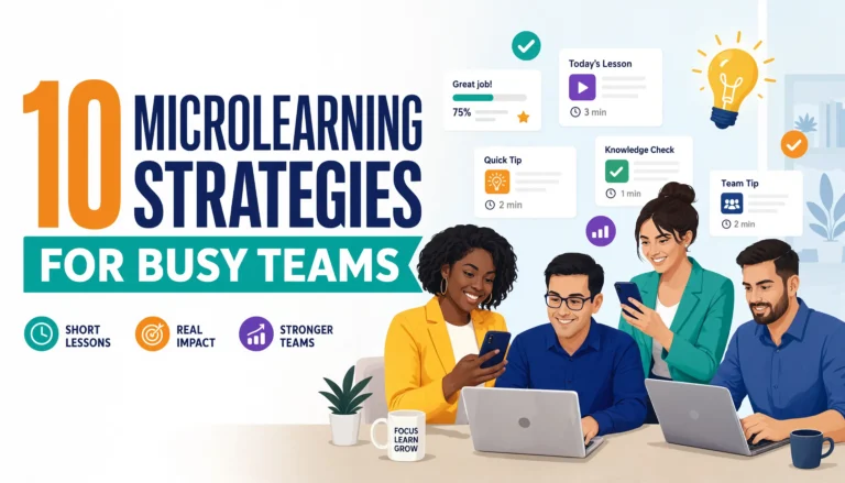 Microlearning strategies for busy teams
