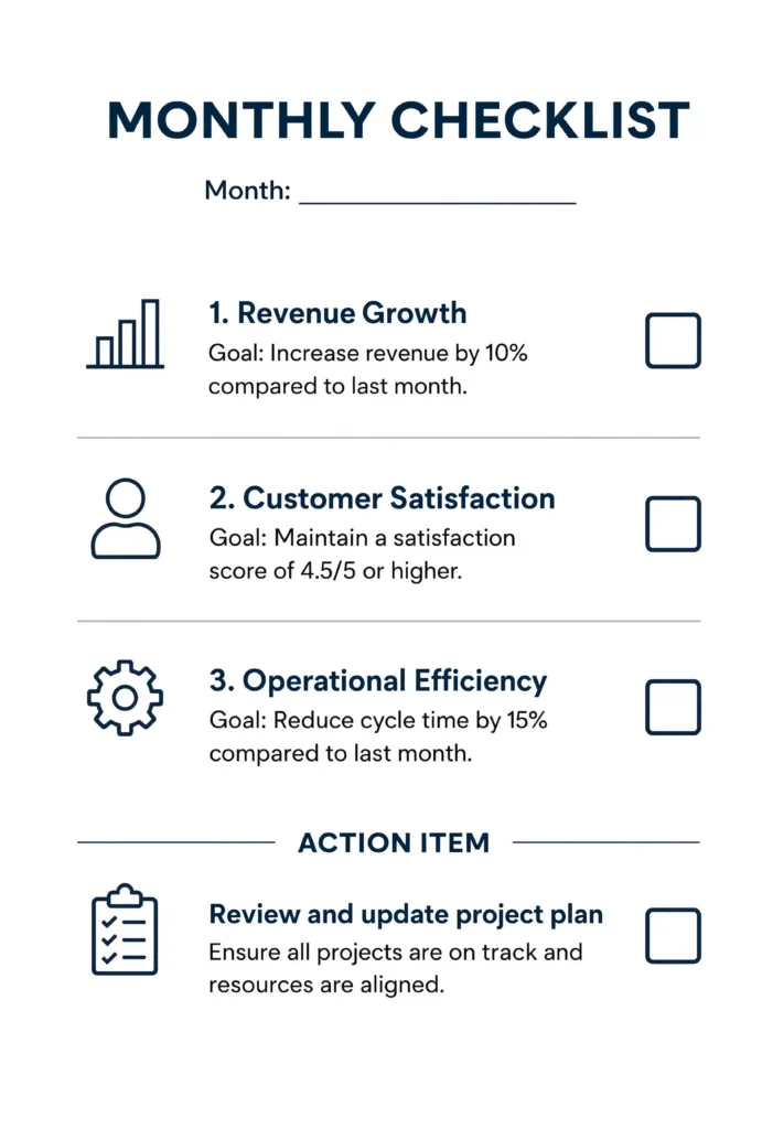 Monthly LMS reporting routine for tracking learning performance metrics